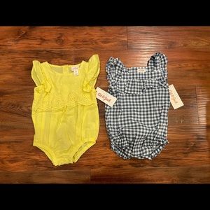 Cat & Jack rompers
